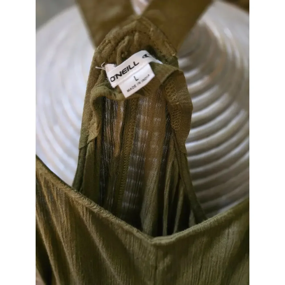 NwT Large O'Neill Women's Floral Cover-up Tank Dress - Picture 9 of 10